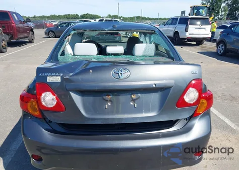 2010 Toyota Corolla Le z USA, uszkodzony, nr VIN 1NXBU4EE0AZ369181